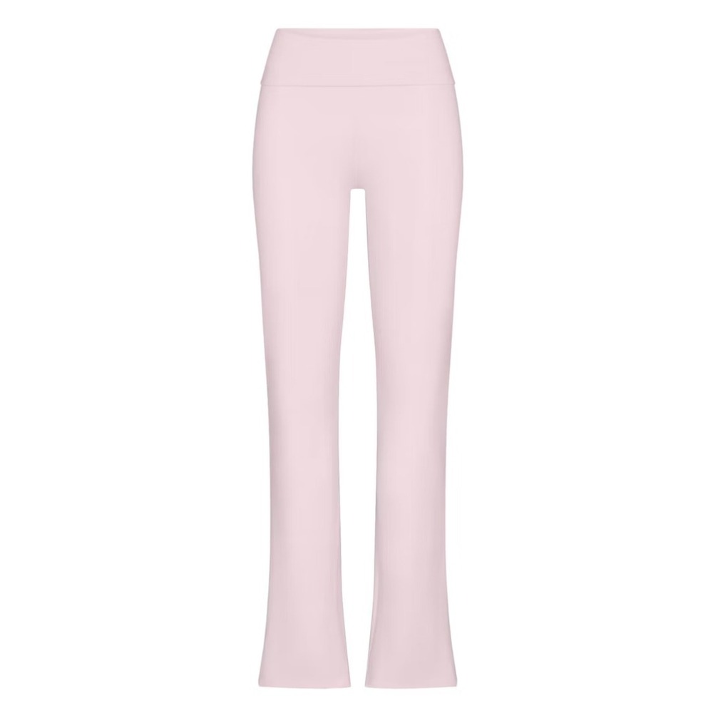 Skims Cotton Jersey Foldover Pant Cherry Blossom Pink AP-PNT-0715 Small